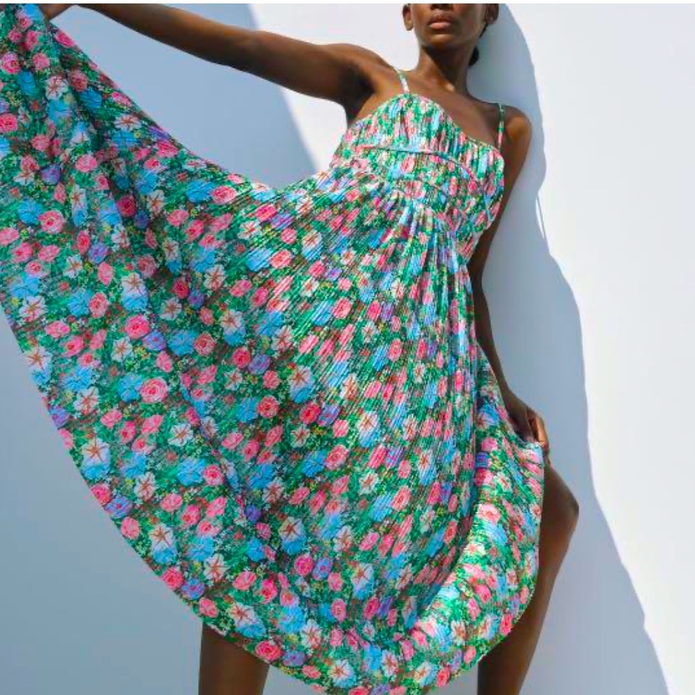 ZARA Floral Printed Dress 5039/318